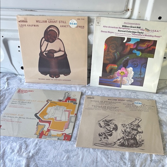 Sealed William Grant Still Albums 4 total 1970’s ©️
